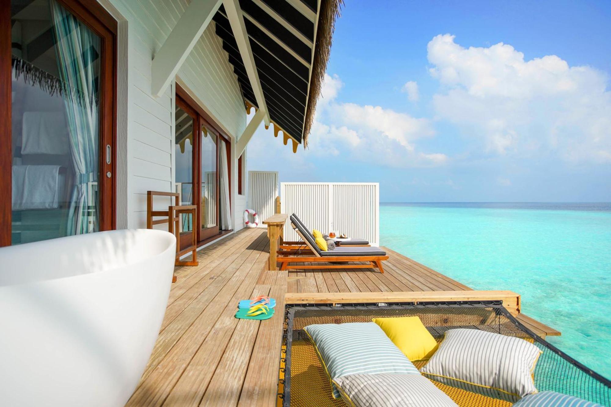 فندق ساي لاجون مالديفز، كوريو كولكشن باي هيلتون Emboodhoo Lagoon المظهر الخارجي الصورة
